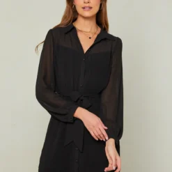 Robe Helen -Pas Cher Vestylis Magasin large MJ7923 BLACK 718