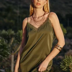 LA PETITE ETOILE Robe Ramah -Pas Cher Vestylis Magasin large RAMAH KAKI robe P1