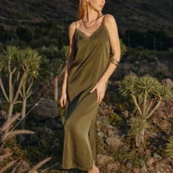 LA PETITE ETOILE Robe Ramah -Pas Cher Vestylis Magasin large RAMAH KAKI robe P2