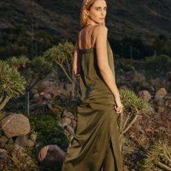 LA PETITE ETOILE Robe Ramah -Pas Cher Vestylis Magasin large RAMAH KAKI robe P3