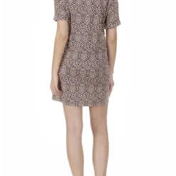 Robe Brinna -Pas Cher Vestylis Magasin large Robe Brinna peachmelbaprinted model back