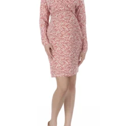 Robe Nerita -Pas Cher Vestylis Magasin large Robe Nerita spicedcoralprinted model face