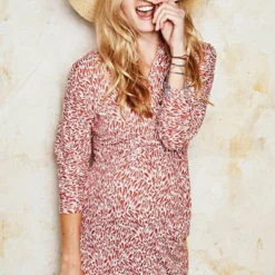 Robe Nerita -Pas Cher Vestylis Magasin large Robe Nerita spicedcoralprinted mood2 rogn