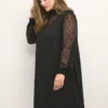 Robe Kclaci -Pas Cher Vestylis Magasin large black deep kclaci kleid