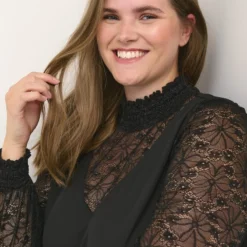 Robe Kclaci -Pas Cher Vestylis Magasin large black deep kclaci kleid 2