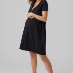 Mamalicious Robe Maternité Et Allaitement Mlmia -Pas Cher Vestylis Magasin large mam 4090701 front1