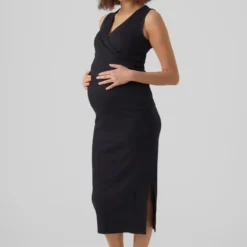Mamalicious Robe Maternité Et Allaitement Mlemily 20 Mamalicious Robe Maternité Et Allaitement Mlemily -Pas Cher Vestylis Magasin large mama licious bodyconfitv halskjole sort 2
