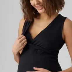 Mamalicious Robe Maternité Et Allaitement Mlemily 21 Mamalicious Robe Maternité Et Allaitement Mlemily -Pas Cher Vestylis Magasin large mama licious bodyconfitv halskjole sort 3