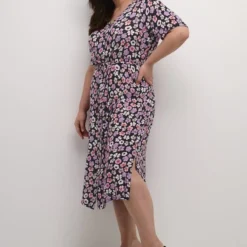 Robe Tiri 13 Robe Tiri -Pas Cher Vestylis Magasin large orange lupine flower print kctiri dress fzeoj