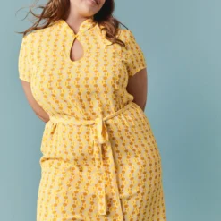 Robe Deniz -Pas Cher Vestylis Magasin large robe deniz fleurs