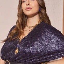 Robe Léana -Pas Cher Vestylis Magasin large robe leana bleue 210277